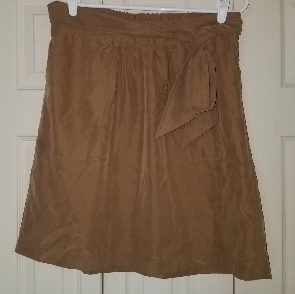 Brown miniskirt